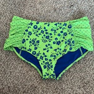 High waisted swim bottoms Abercrombie